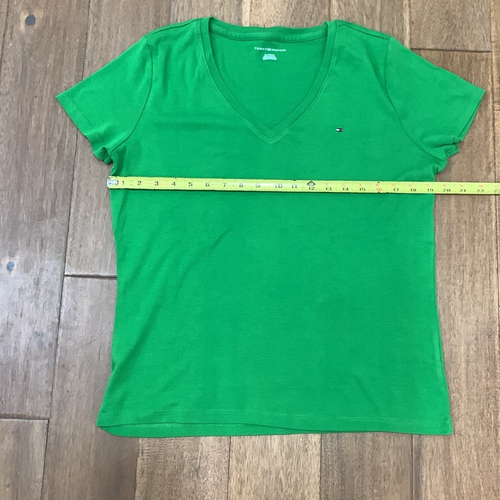 Green Tommy Hilfiger Top Green Size XL - Picture 4 of 6